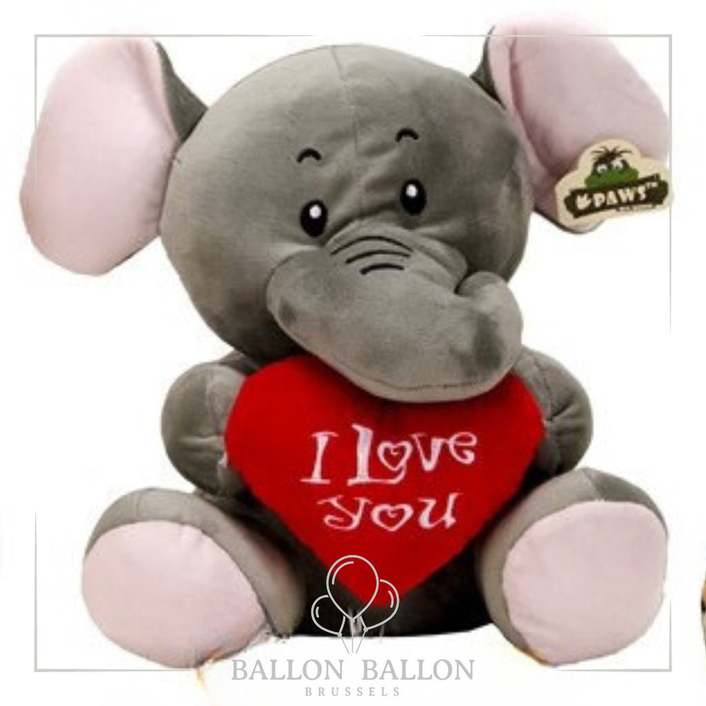 Knuffel Love Eléphant