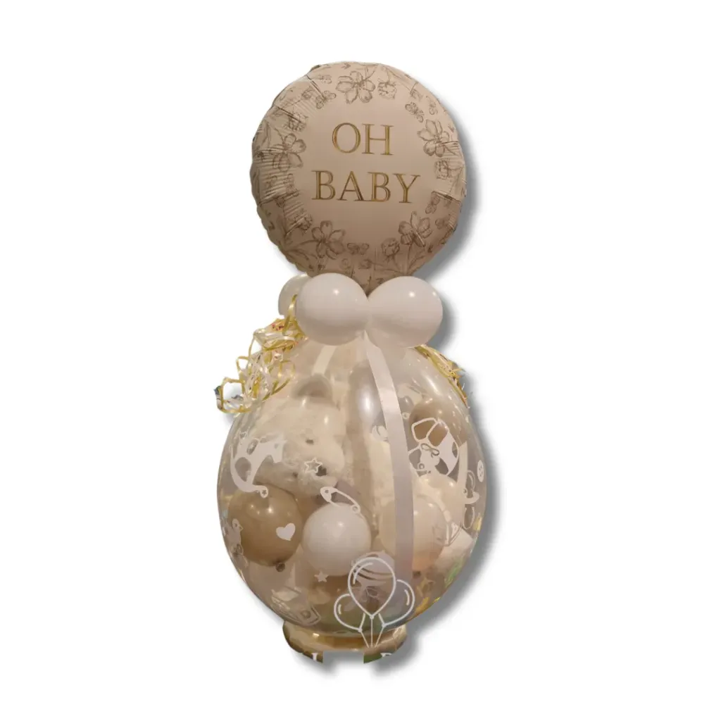 Ballon surprise beige